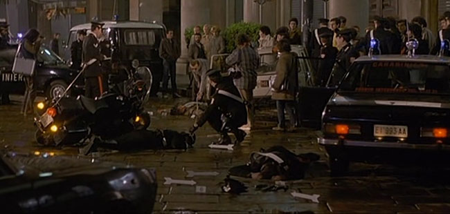 Una scena di Colpire al cuore